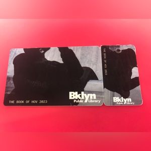 Jay-Z Brooklyn Public Library Card the book of HOV: The Blueprint